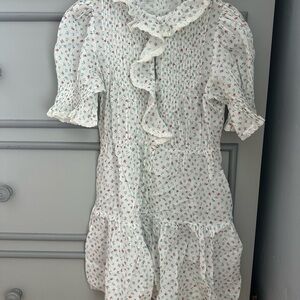Doen Floral Ruffle Dress